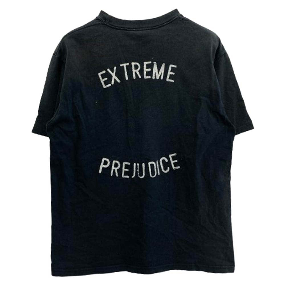 WTAPS ダブルタップス BULLINK EXTREME 胸ロゴ バックプリント クルーネック 半袖 Tシャツ ブラック系 M【中古】