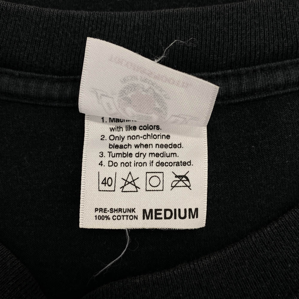 WTAPS ダブルタップス BULLINK EXTREME 胸ロゴ バックプリント クルーネック 半袖 Tシャツ ブラック系 M【中古】