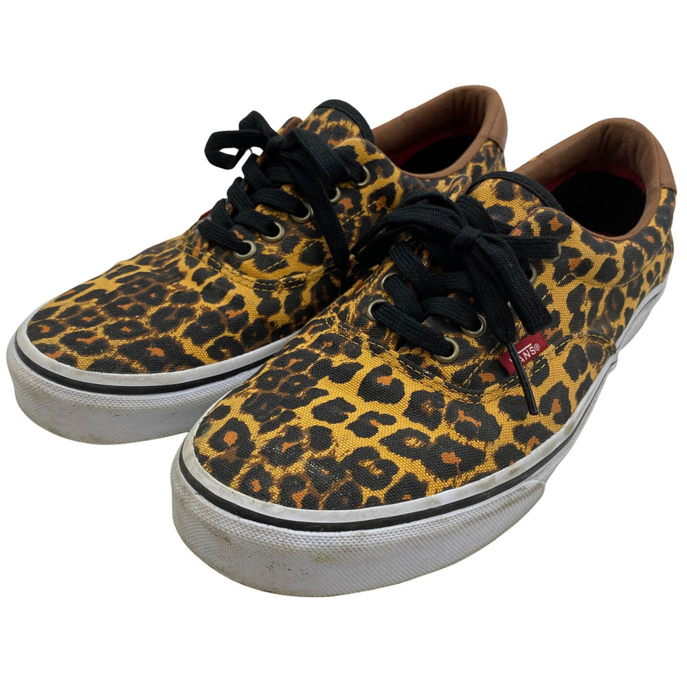 VANS バンズ ERA エラ レオパード キャンバス ローカット スニーカー マルチカラー系 US9【中古】