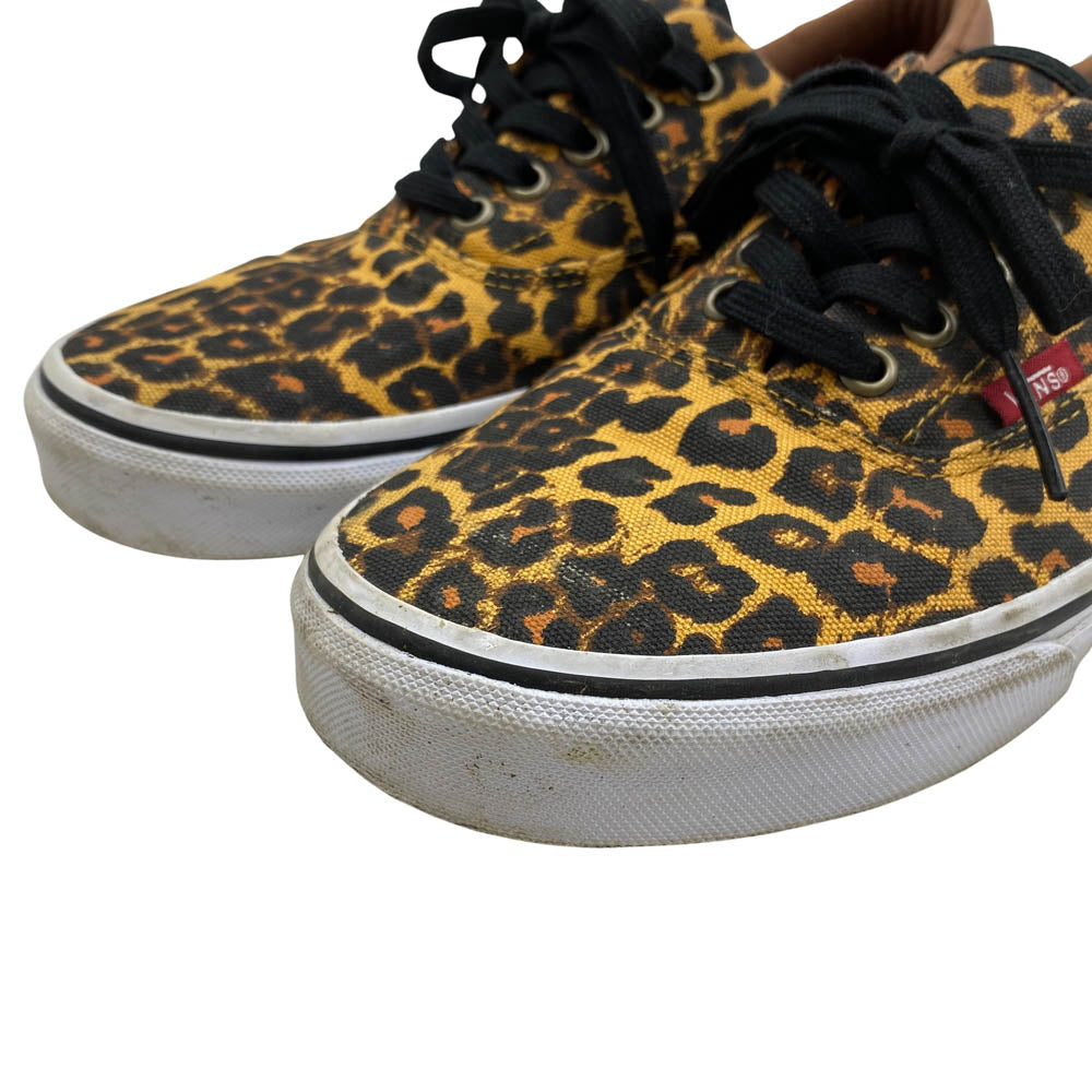 VANS バンズ ERA エラ レオパード キャンバス ローカット スニーカー マルチカラー系 US9【中古】