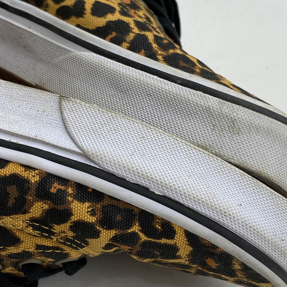 VANS バンズ ERA エラ レオパード キャンバス ローカット スニーカー マルチカラー系 US9【中古】