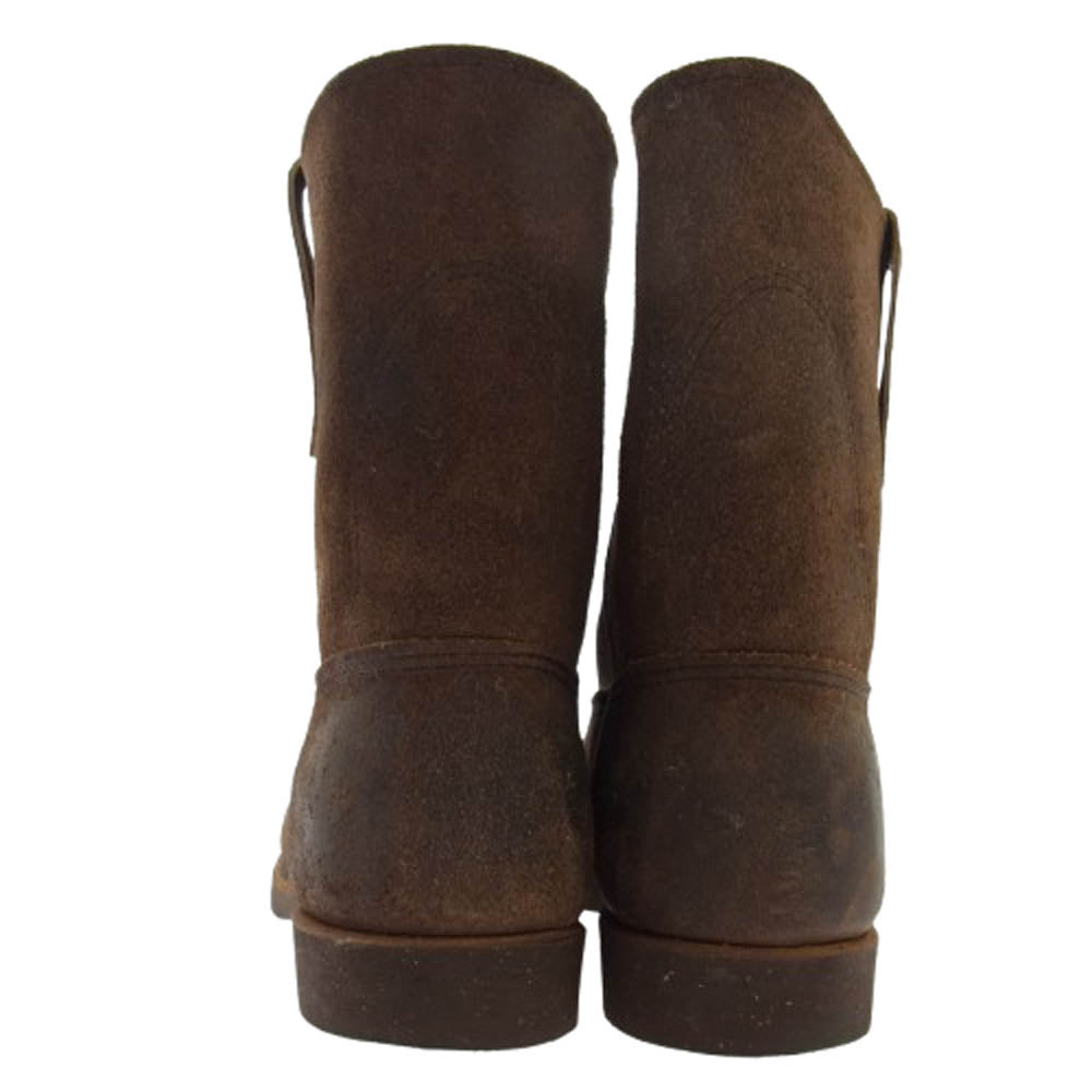 RED WING レッドウィング 8189 スウェード ペコスブーツ ブラウン系 US9E【中古】
