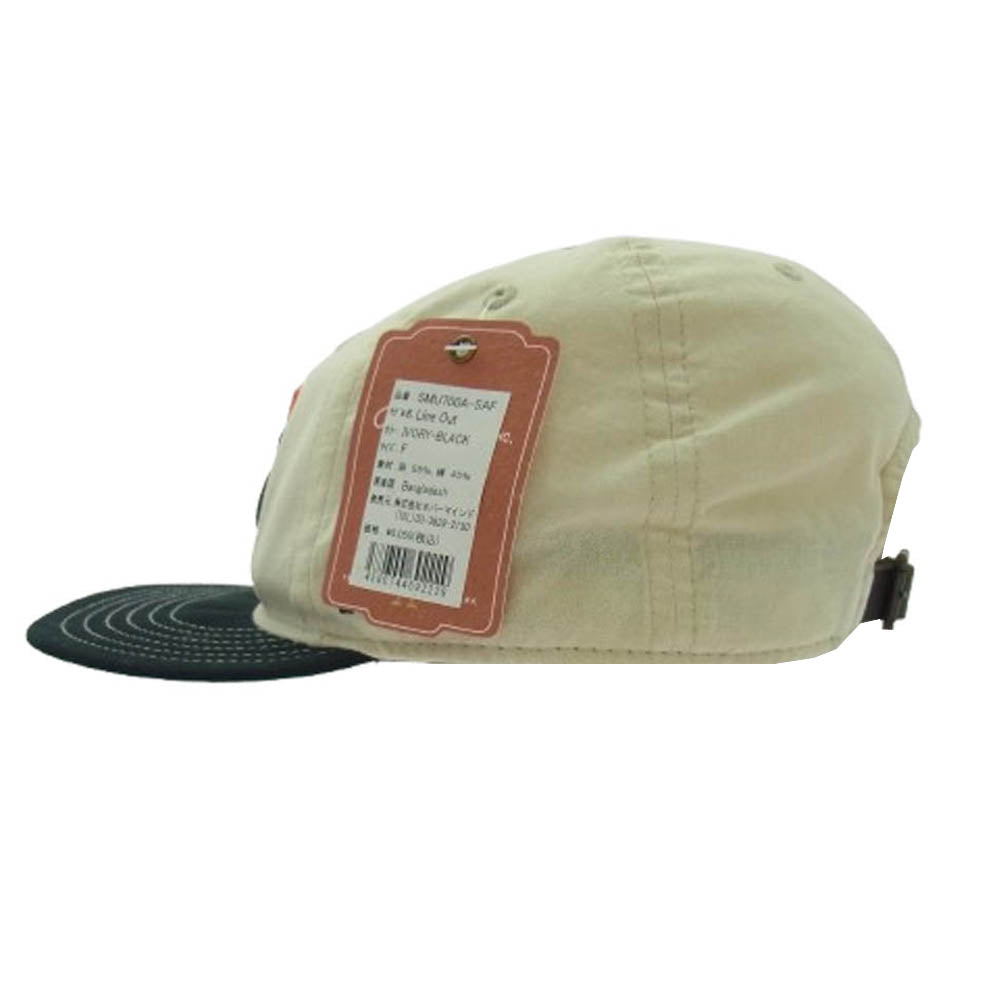アメリカンニードル Pacific Coast League パシフィックコーストリーグ ベースボールキャップ アイボリー系 F【極上美品】【中古】