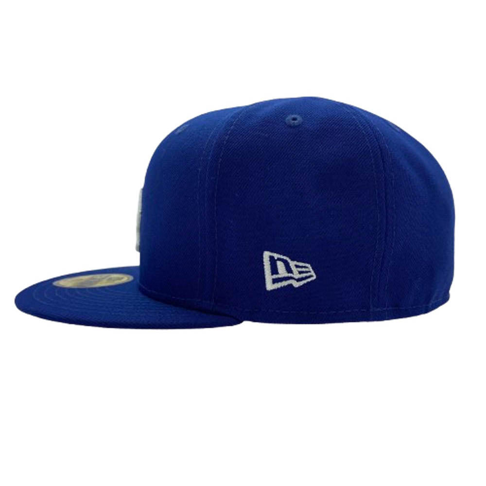 NEW ERA ニューエラ LA MLBオンフィールド ロサンゼルスドジャース ベースボール ゲーム キャップ ブルー系 7 1/2【極上美品】【中古】