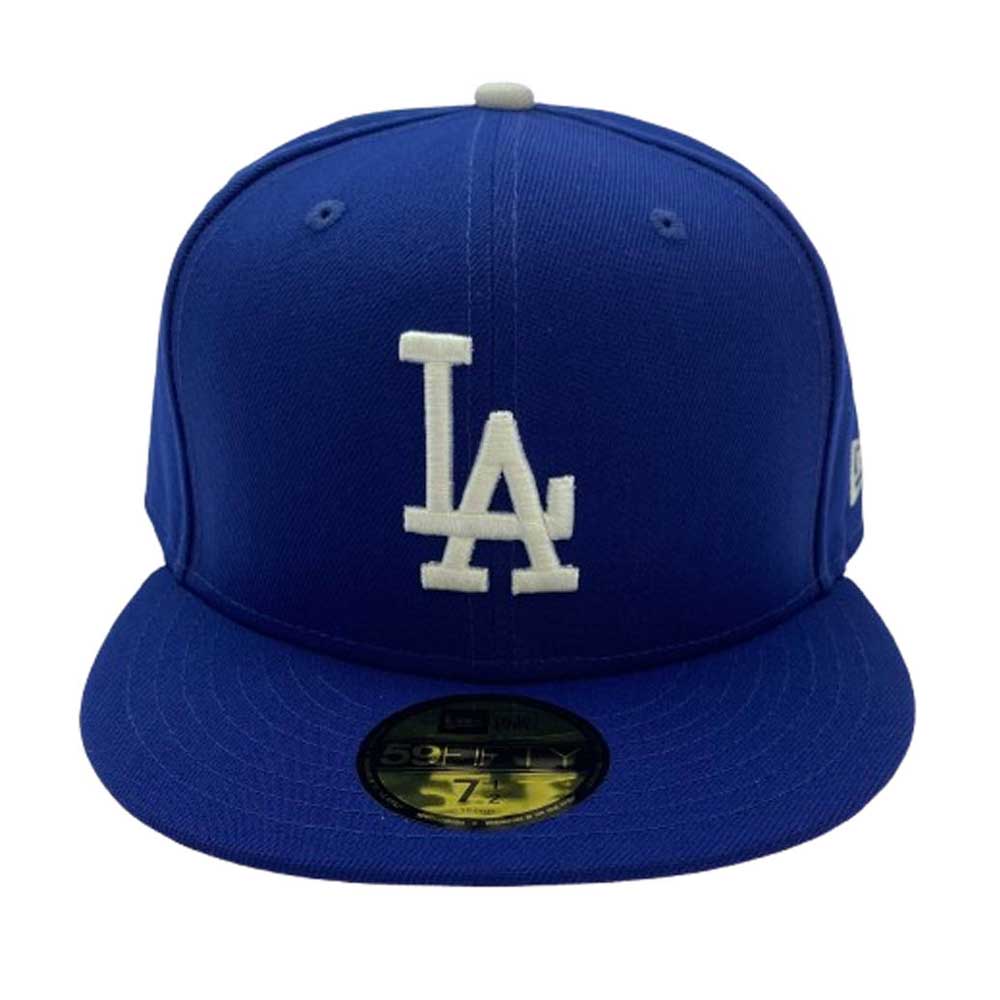 NEW ERA ニューエラ LA MLBオンフィールド ロサンゼルスドジャース ベースボール ゲーム キャップ ブルー系 7 1/2【極上美品】【中古】