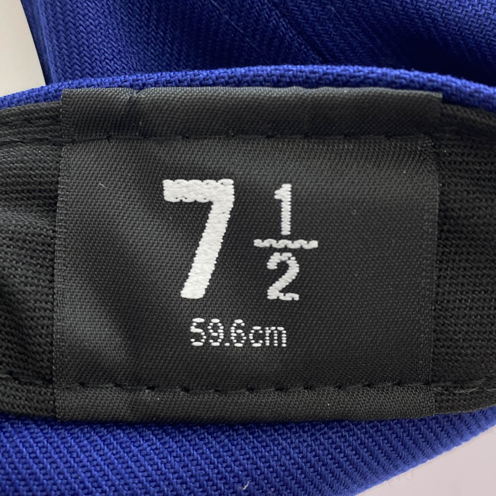NEW ERA ニューエラ LA MLBオンフィールド ロサンゼルスドジャース ベースボール ゲーム キャップ ブルー系 7 1/2【極上美品】【中古】