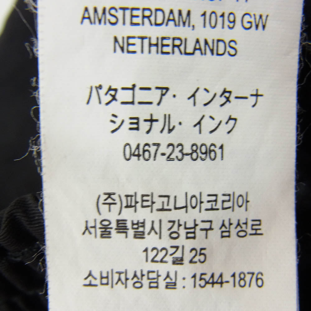 patagonia パタゴニア 22SS 57022SP22 BAGGIES SHORTS バギーズ ショーツ ハーフパンツ ブラック系 M【中古】