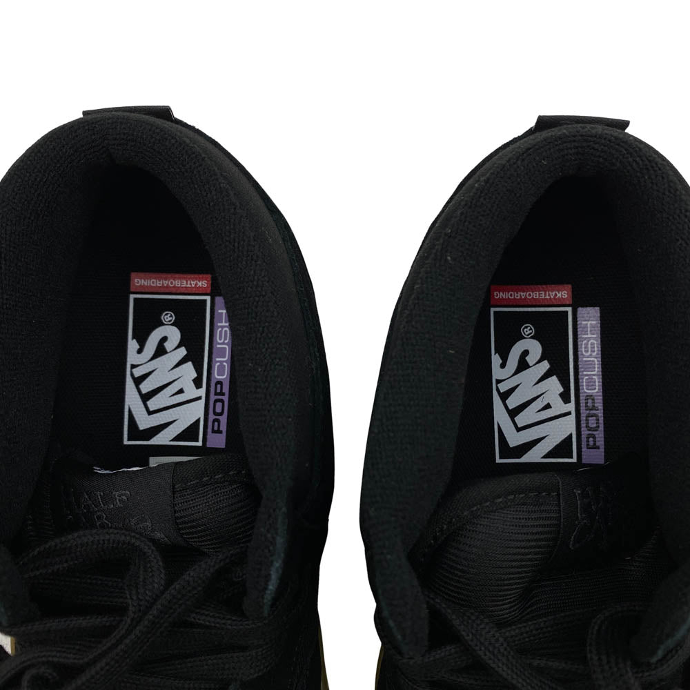 VANS バンズ VN0A5FCDB9M PRO SKATE HALF CAB BLACK GUM ハーフキャブ ブラックガム スニーカー ブラック系 26.5cm【極上美品】【中古】