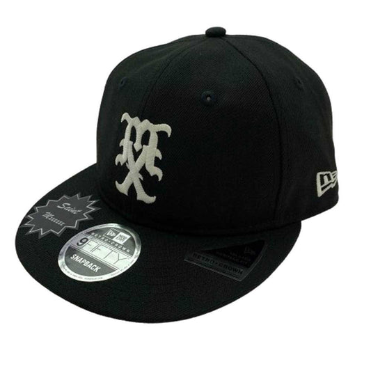 SAINT MICHAEL セントマイケル NEW ERA ニューエラ RC 9FIFTY SAINT Mxxxxxx MX Cap Black キャップ ブラック系【極上美品】【中古】