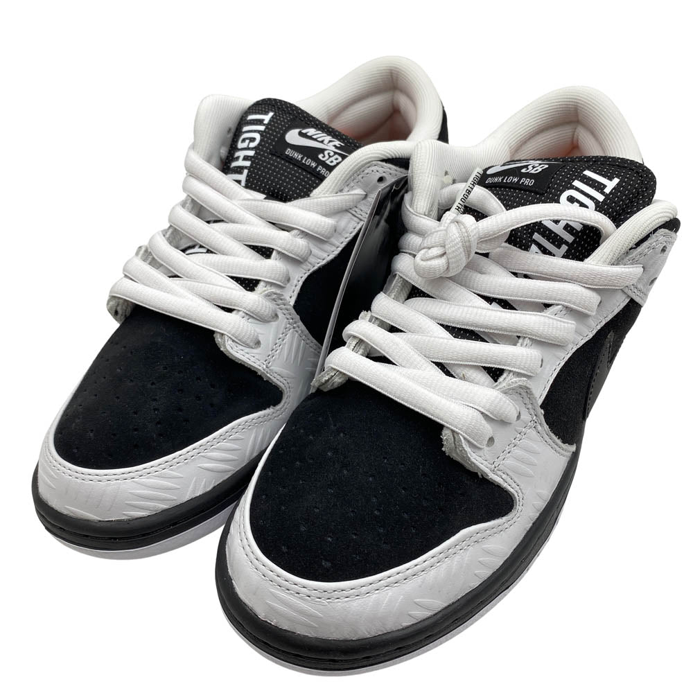 NIKE ナイキ FD2629-100 TIGHTBOOTH SB Dunk Low Pro QS タイトブース ダンクロー プロ ローカット スニーカー ブラック系 27cm【極上美品】【中古】