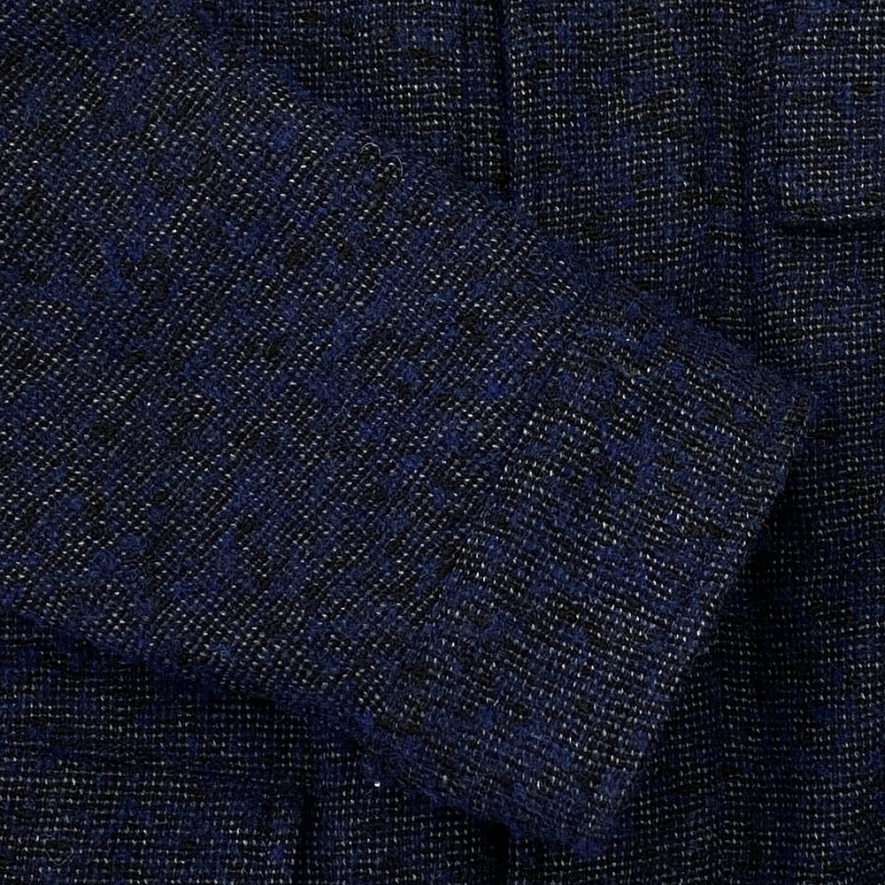 モンテドーロ 63B050 ウォーターレペレント コットンギャバ 中綿ジャケット ネイビー系 46【中古】