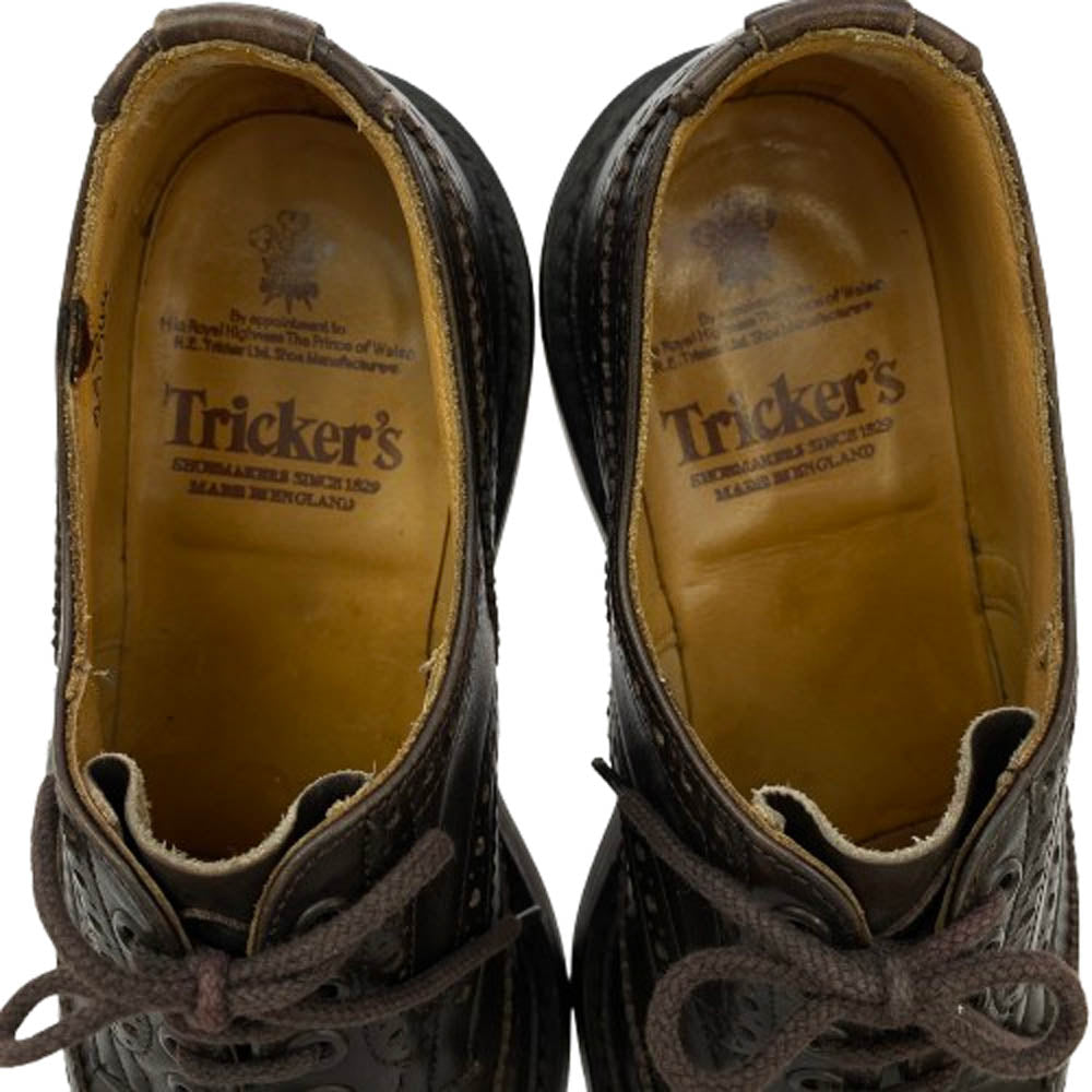 Tricker's トリッカーズ BOURTON バートン ウィングチップ レザー