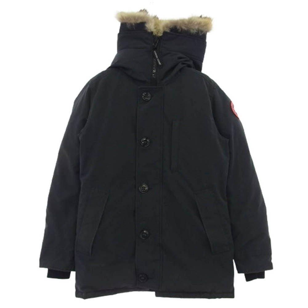 CANADA GOOSE カナダグース 3438JM 国内正規品 サザビーリーグタグ JASPER PARKA ジャスパー パーカ ダウンジャケット ネイビー系 S【中古】