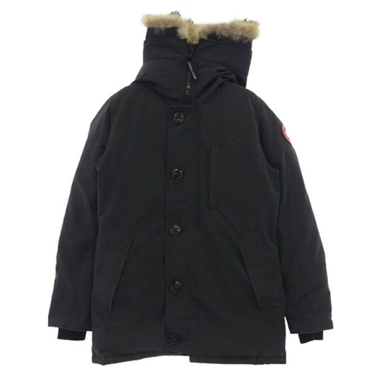 CANADA GOOSE カナダグース 3438JM 国内正規品 サザビーリーグタグ JASPER PARKA ジャスパー パーカ ダウンジャケット ネイビー系 S【中古】