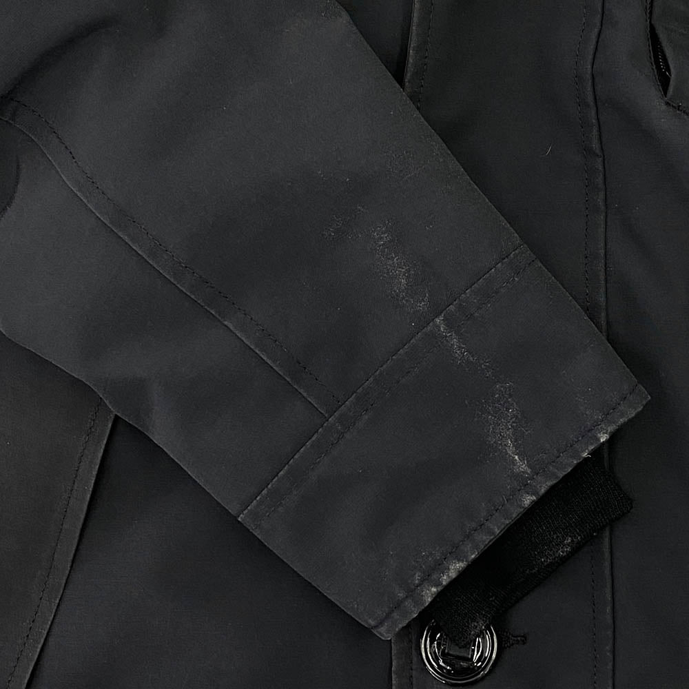 CANADA GOOSE カナダグース 3438JM 国内正規品 サザビーリーグタグ JASPER PARKA ジャスパー パーカ ダウンジャケット ネイビー系 S【中古】