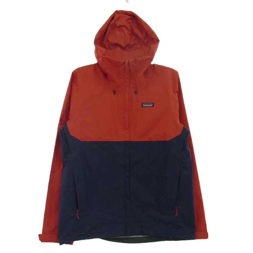 patagonia パタゴニア 20SS 85240SP20 Torrentshell 3L Rain Jacket トレントシェル レイン ジャケット マウンテンパーカー ネイビー系 レッド系 M【中古】