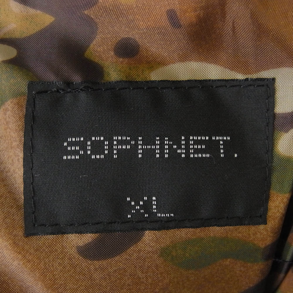 SOPHNET. ソフネット 14AW SOPH-145084 MOUNTAIN DOWN PARKA マウンテン ダウンパーカ ダウンジャケット ネイビー系 XL【中古】
