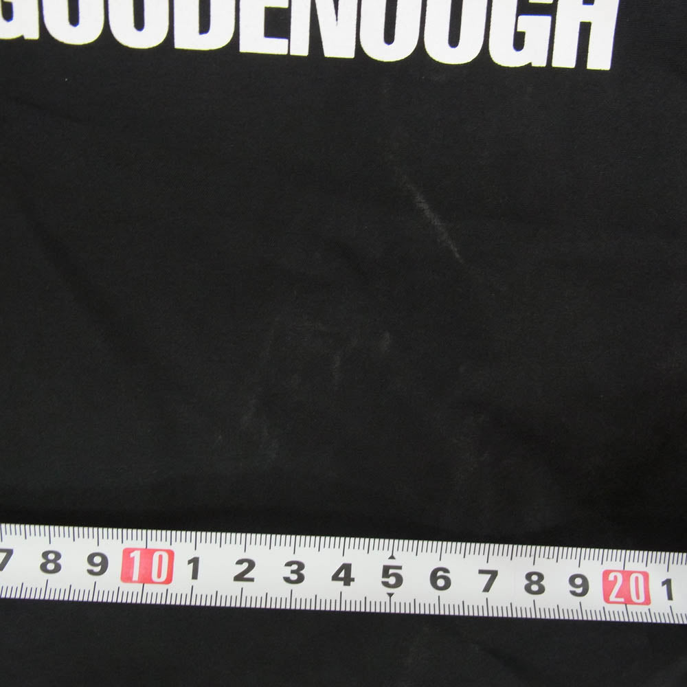 GOODENOUGH グッドイナフ クラシック ロゴプリント コーチジャケット ブラック系 XL【中古】