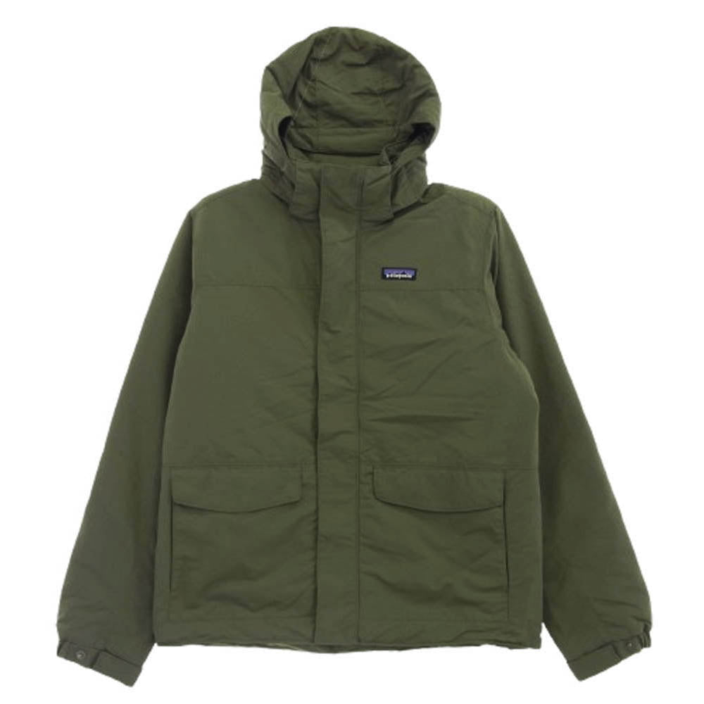 patagonia パタゴニア 21AW 26990FA21 Isthmus Jacket イスマス 中綿 フーデッド ジャケット カーキ系 M【中古】