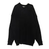 GRAPHPAPER グラフペーパー 25SS GU251-80119 Linen Solotex Loose Rib Crew Neck リネン ソロテックス ルーズリブ クルーネック ニット セーター ブラック系 2【中古】