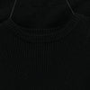 GRAPHPAPER グラフペーパー 25SS GU251-80119 Linen Solotex Loose Rib Crew Neck リネン ソロテックス ルーズリブ クルーネック ニット セーター ブラック系 2【中古】