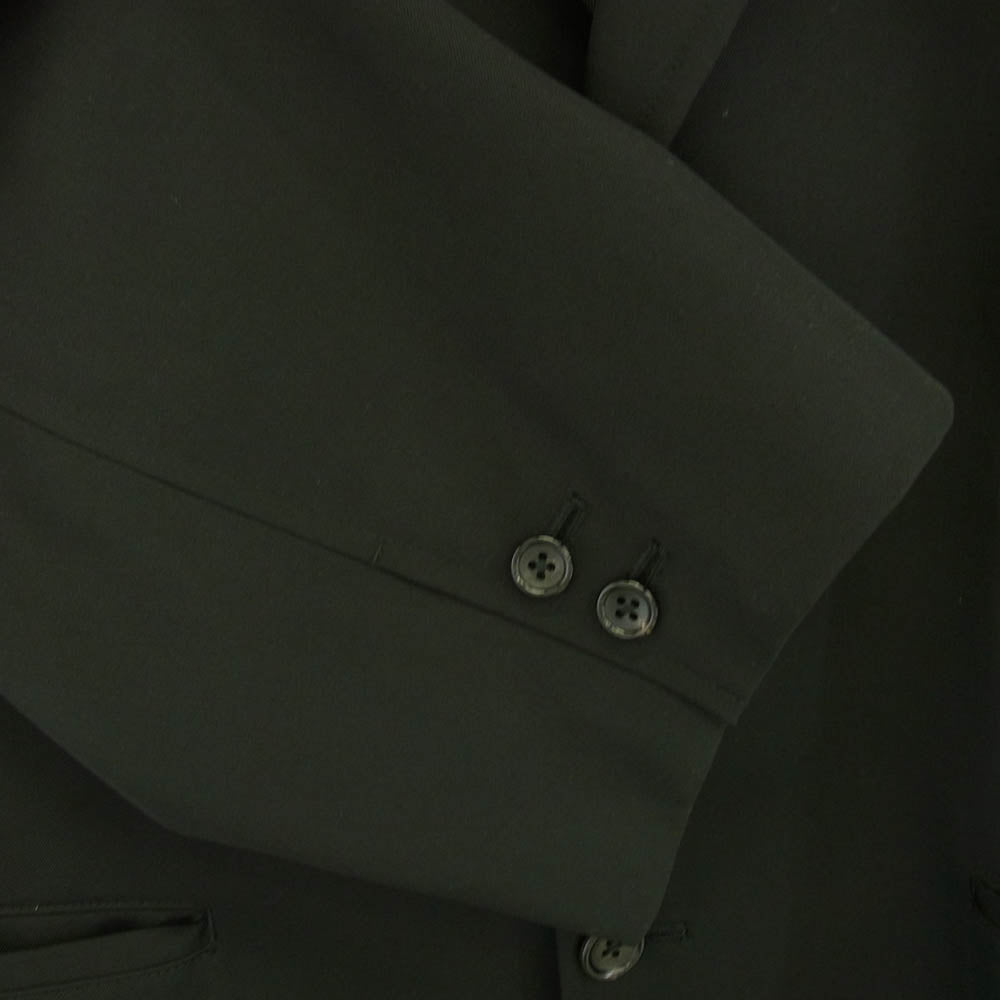 GRAPHPAPER グラフペーパー 23AW GM233-20168B Scale Off Wool Jacket スケールオフ ウール テーラード ジャケット ブラック系 F【中古】