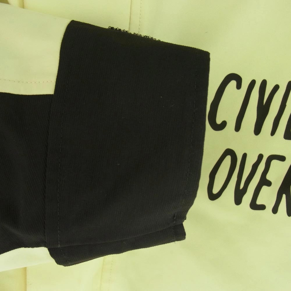 THE NORTH FACE ノースフェイス NF0A4QR9 Brain Dead Mountain Jacket ブレインデッド マウンテンパーカー マウンテンジャケット イエロー系 M【中古】