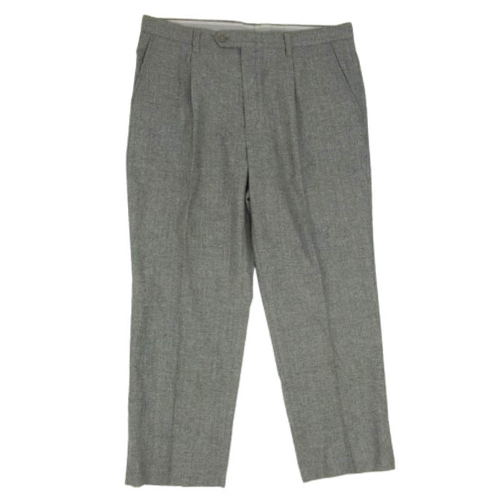 BURBERRY バーバリー BFF40-787-08 GOLF ゴルフ ウール スラックス パンツ グレー系 ウエスト 91【中古】