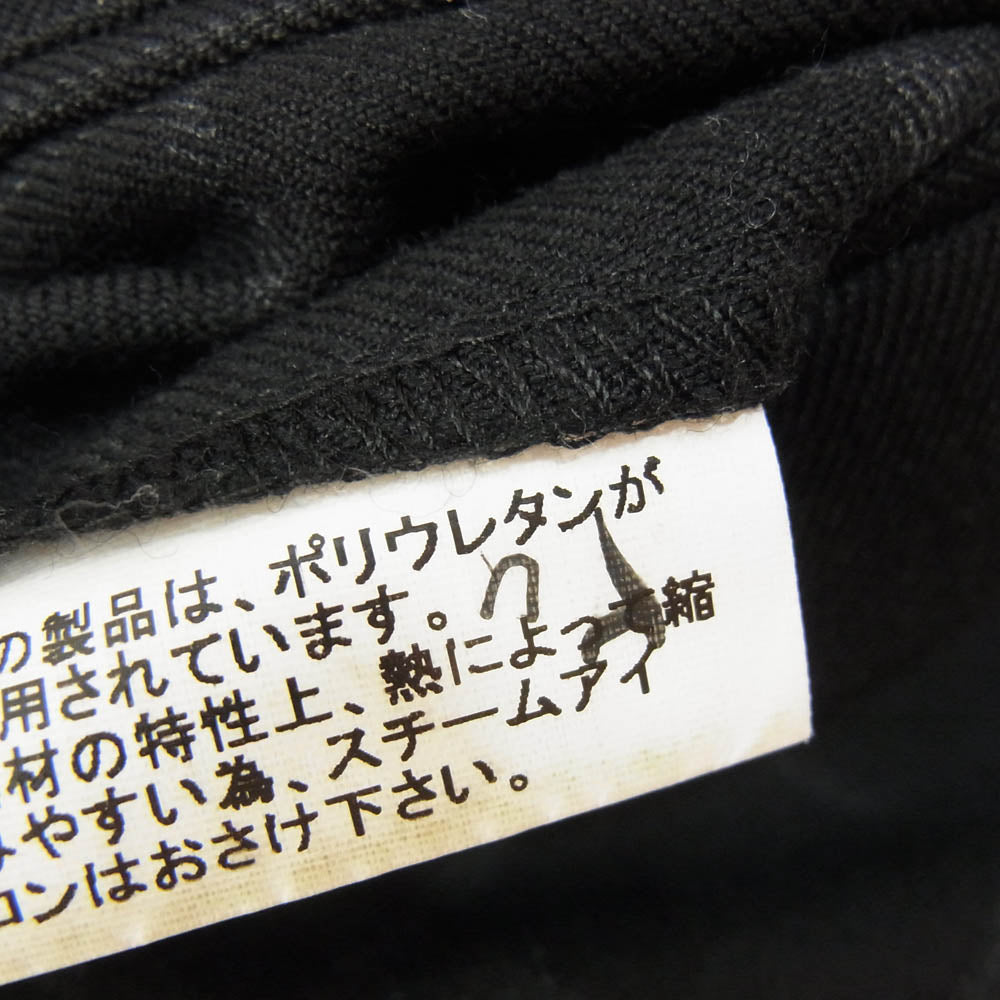 BURBERRY バーバリー BFF15-754-09 チェック スラックス パンツ ブラック系 ウエスト85【中古】