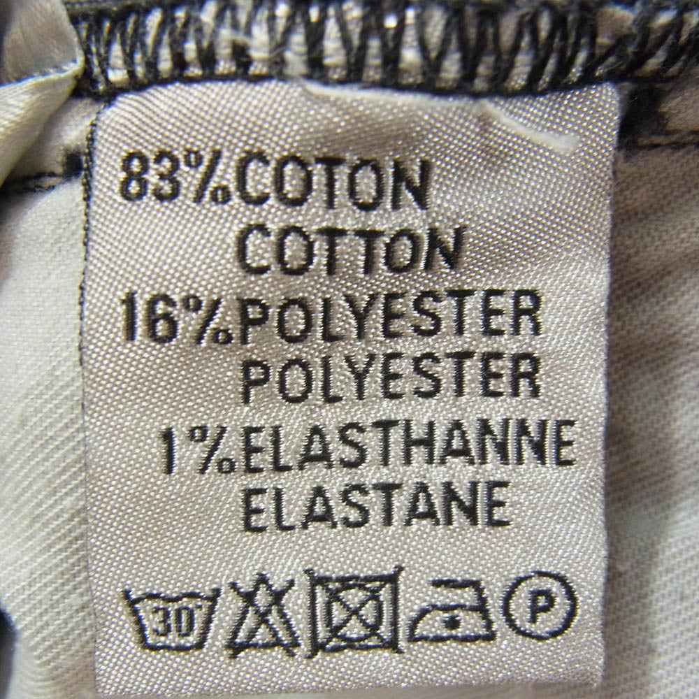 DIOR HOMME ディオールオム 013DS00B218X ストレッチ ブラック デニム パンツ W34 ブラック系 34【中古】