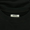Sacai サカイ 21E2-COEON-M27656 × A.P.C. アーペーセー Tani Sweatshirt フロント ロゴ スウェット ブラック系 XL【中古】