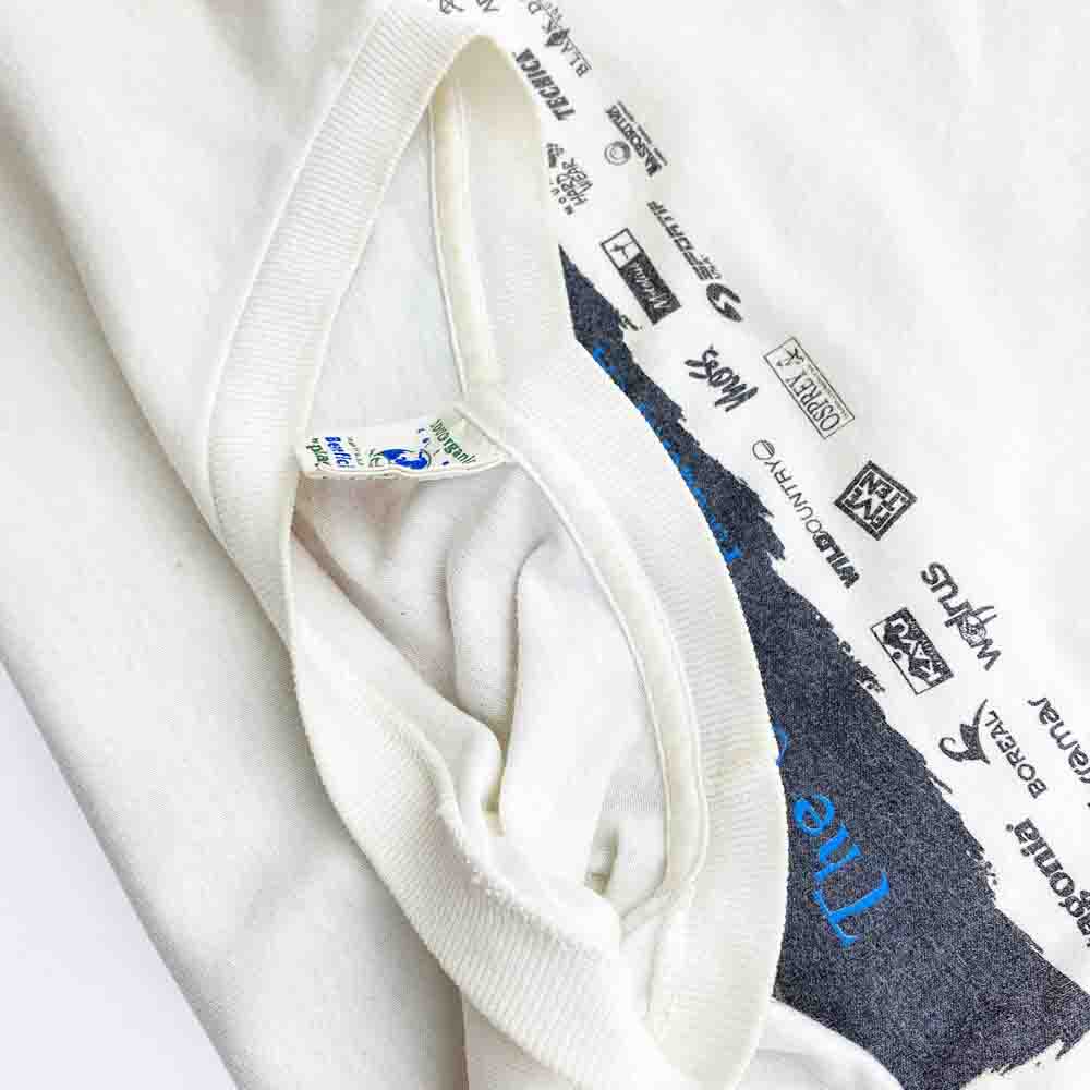 ヴィンテージ patagonia Beneficial Tsボディ SHOP TEE ショップ Tシャツ ホワイト系 M【中古】