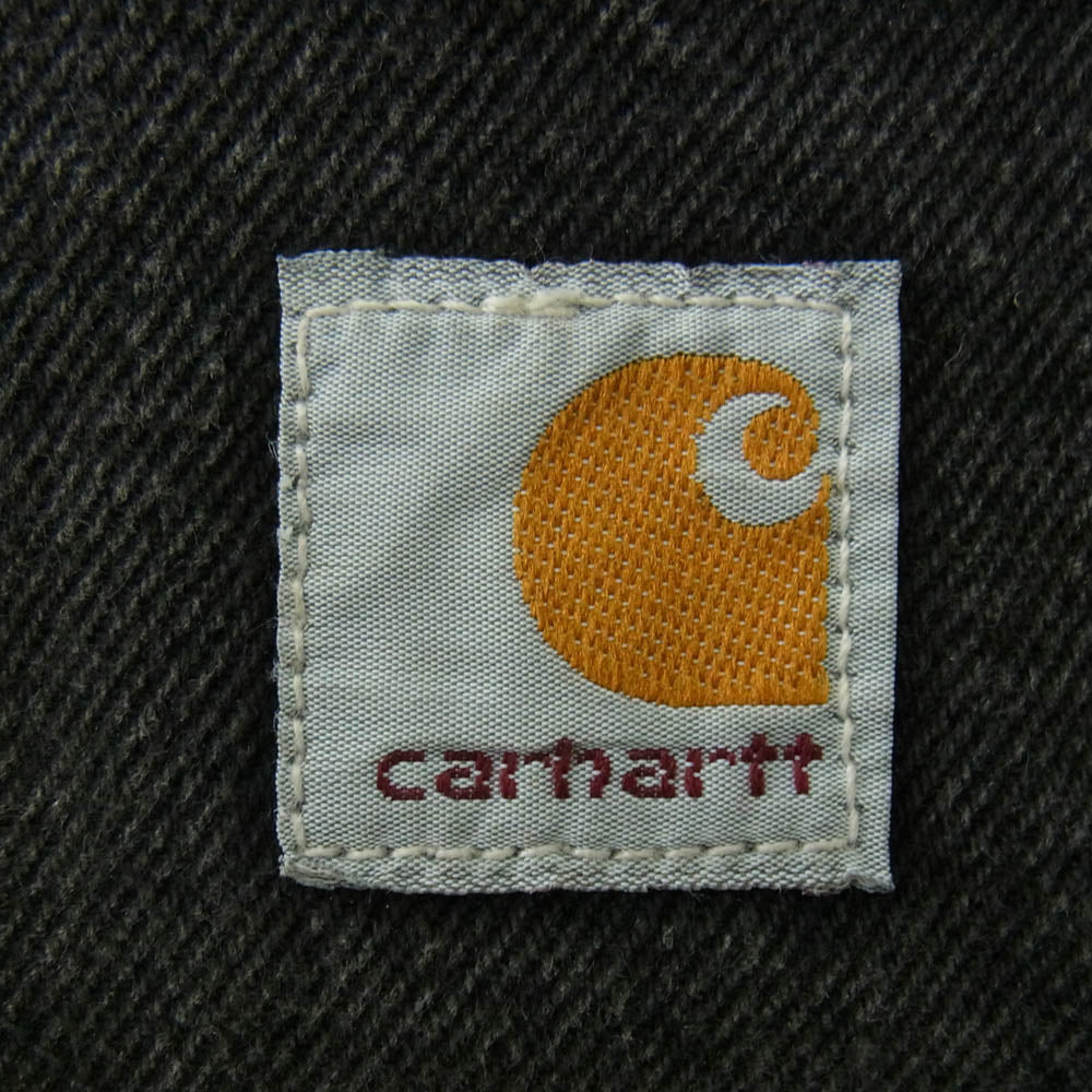 Carhartt カーハート WU4965 90s USA製 ブラックデニム ショーツ ブラック系 34【中古】