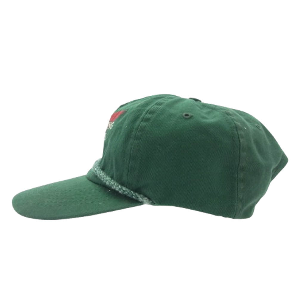 RED WING レッドウィング 6パネル スナップバック キャップ 帽子 グリーン系【中古】