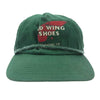 RED WING レッドウィング 6パネル スナップバック キャップ 帽子 グリーン系【中古】
