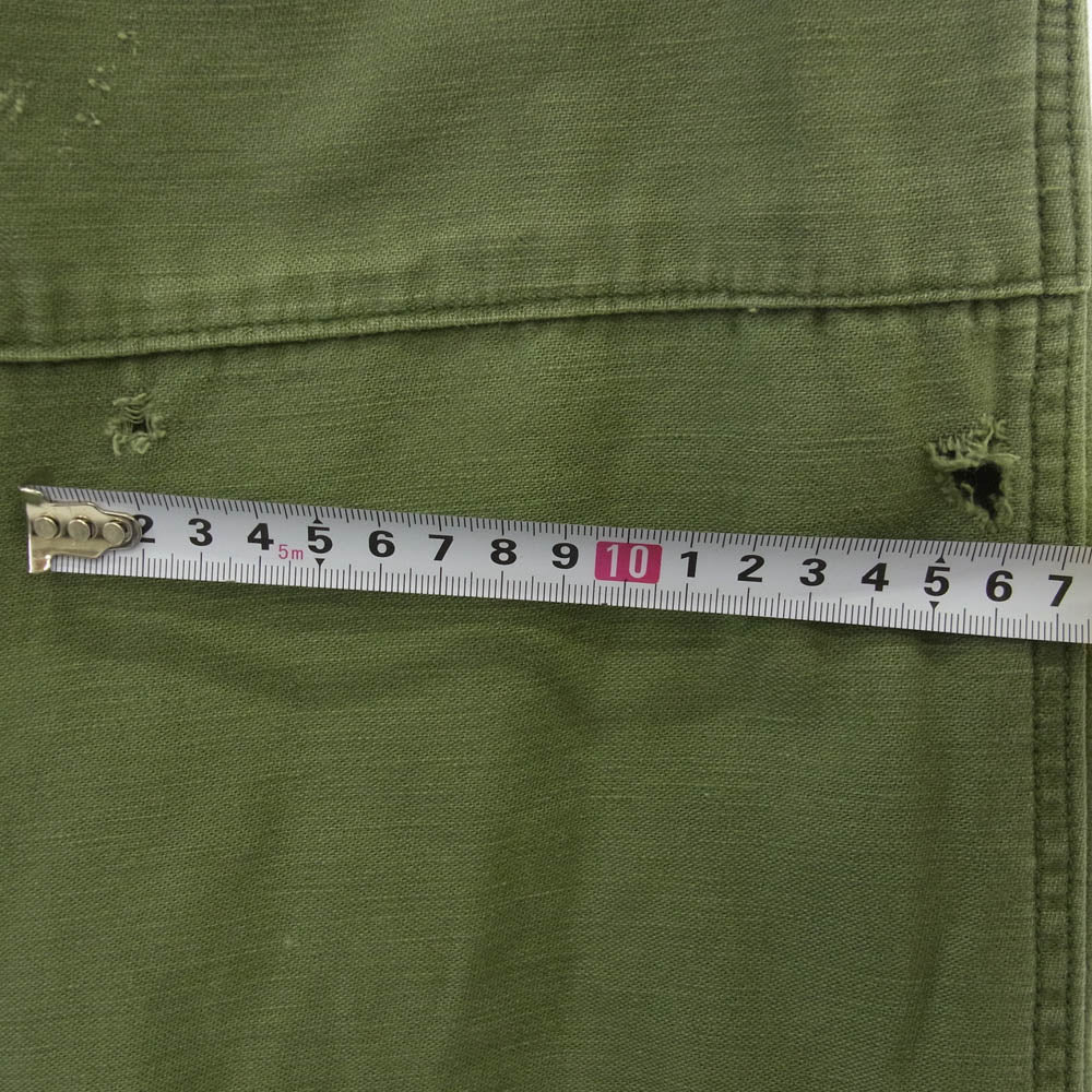 ヴィンテージ U.S.ARMY 米軍実物 OG-107 カバーオール フライトスーツ カーキ系【中古】