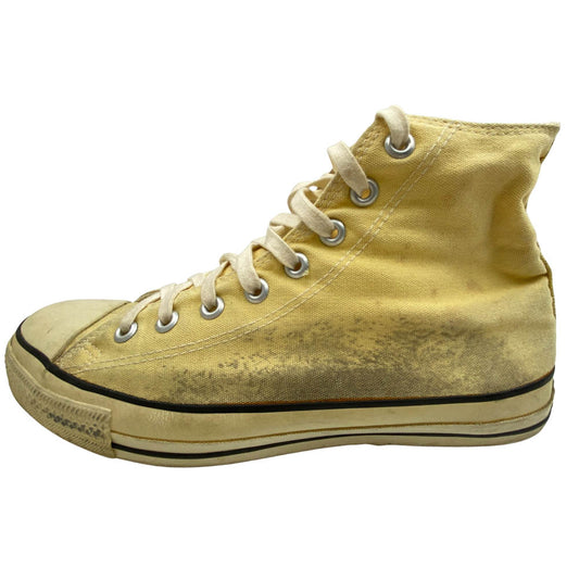 CONVERSE コンバース ヴィンテージ 90s ALL STAR HI オールスター ハイ スニーカー 薄黄色系 イエロー系 US9【中古】