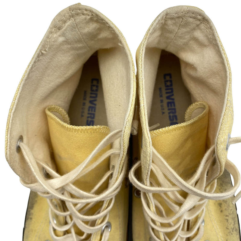 コンバース オールスター usa製 90s イエロー 90s USA製 コンバース