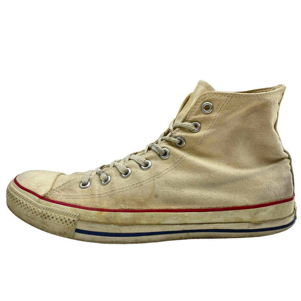 CONVERSE コンバース ヴィンテージ 90s ALL STAR HI オールスター ハイ スニーカー 白系 ベージュ系 US11【中古】