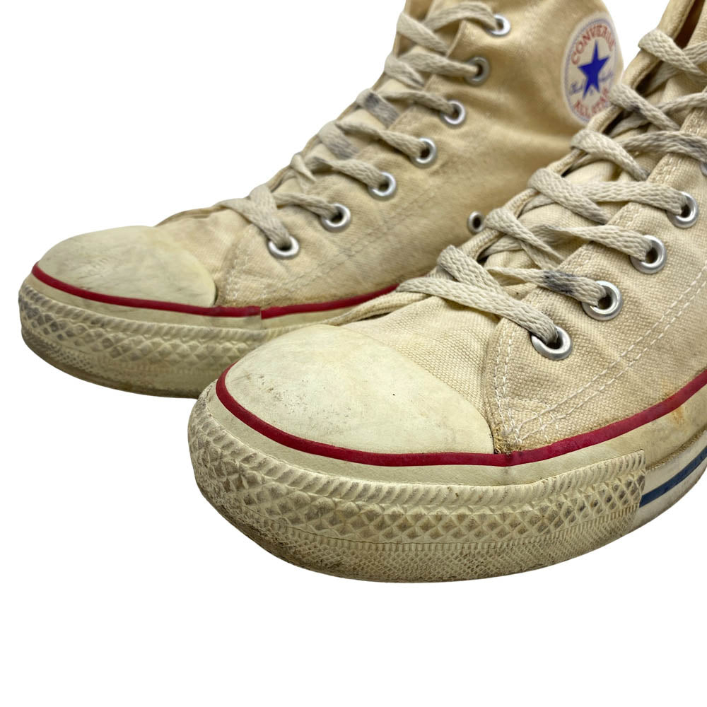 CONVERSE コンバース ヴィンテージ 90s ALL STAR HI オールスター ハイ スニーカー 白系 ベージュ系 US11【中古】