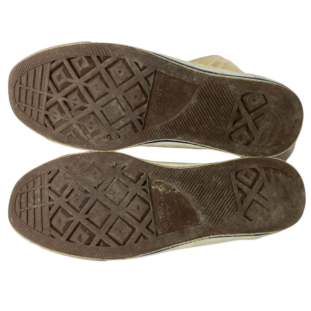 CONVERSE コンバース ヴィンテージ 90s ALL STAR HI オールスター ハイ スニーカー 白系 ベージュ系 US11【中古】