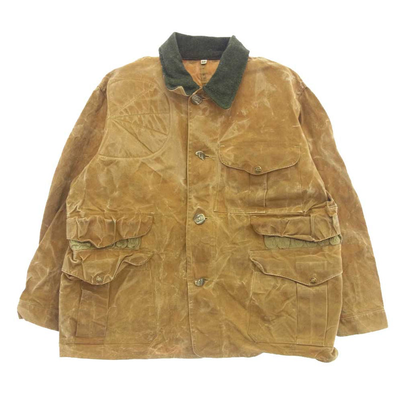 FILSON フィルソン 60s 円形タグ USA製 オイルド ハンティング ジャケット ブラウン系 44【中古】