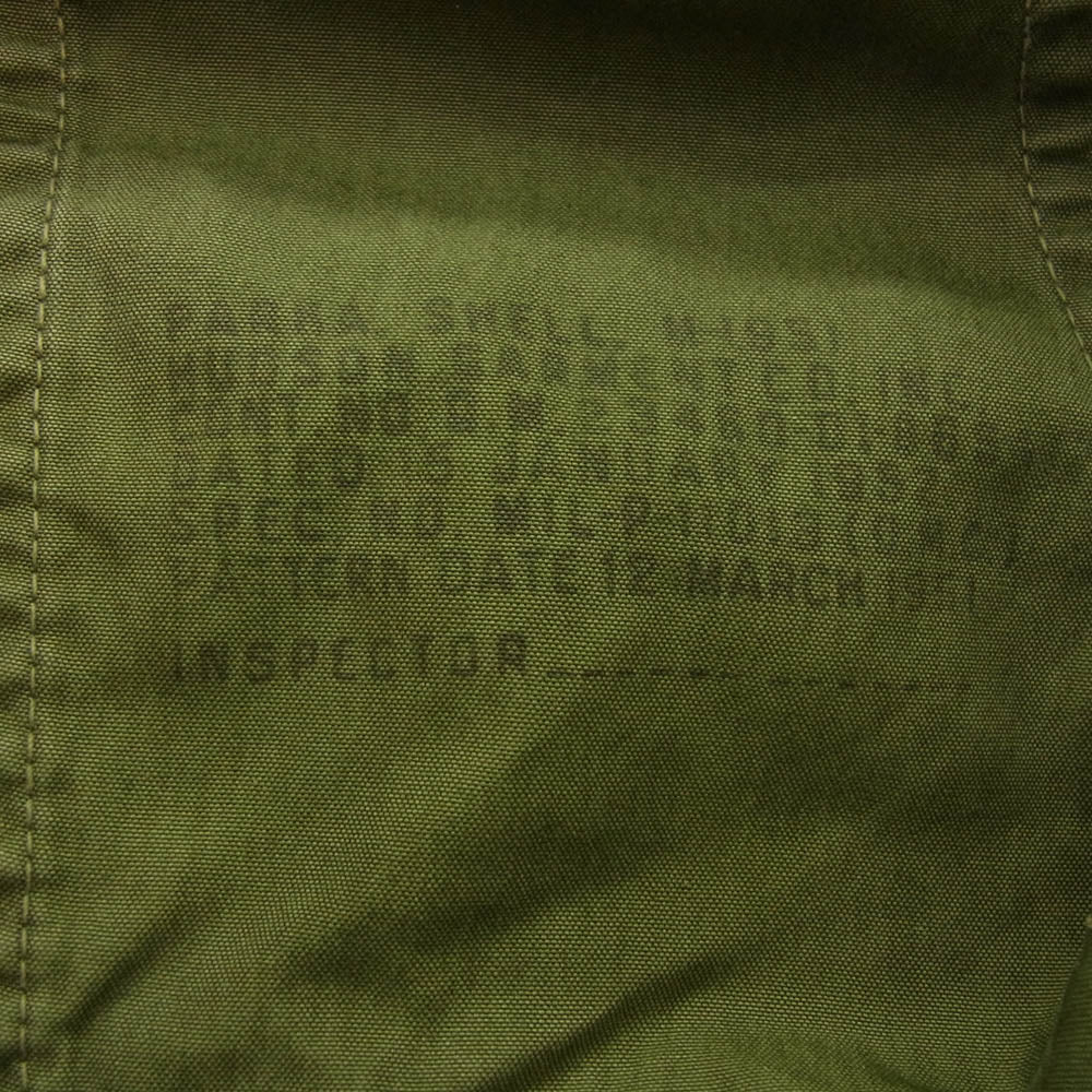 ヴィンテージ U.S.ARMY 米軍 M-1951 フィールドパーカー モッズコート ライナー無 カーキ系【中古】