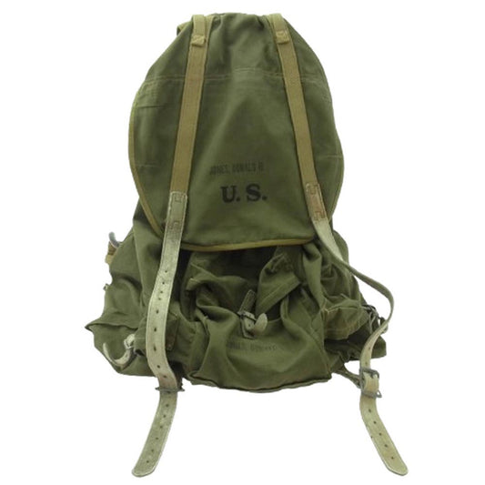 ヴィンテージ U.S.ARMY 米軍 M1942 フレーム リュック 1943年 HINSON MFG.製 カーキ系【中古】