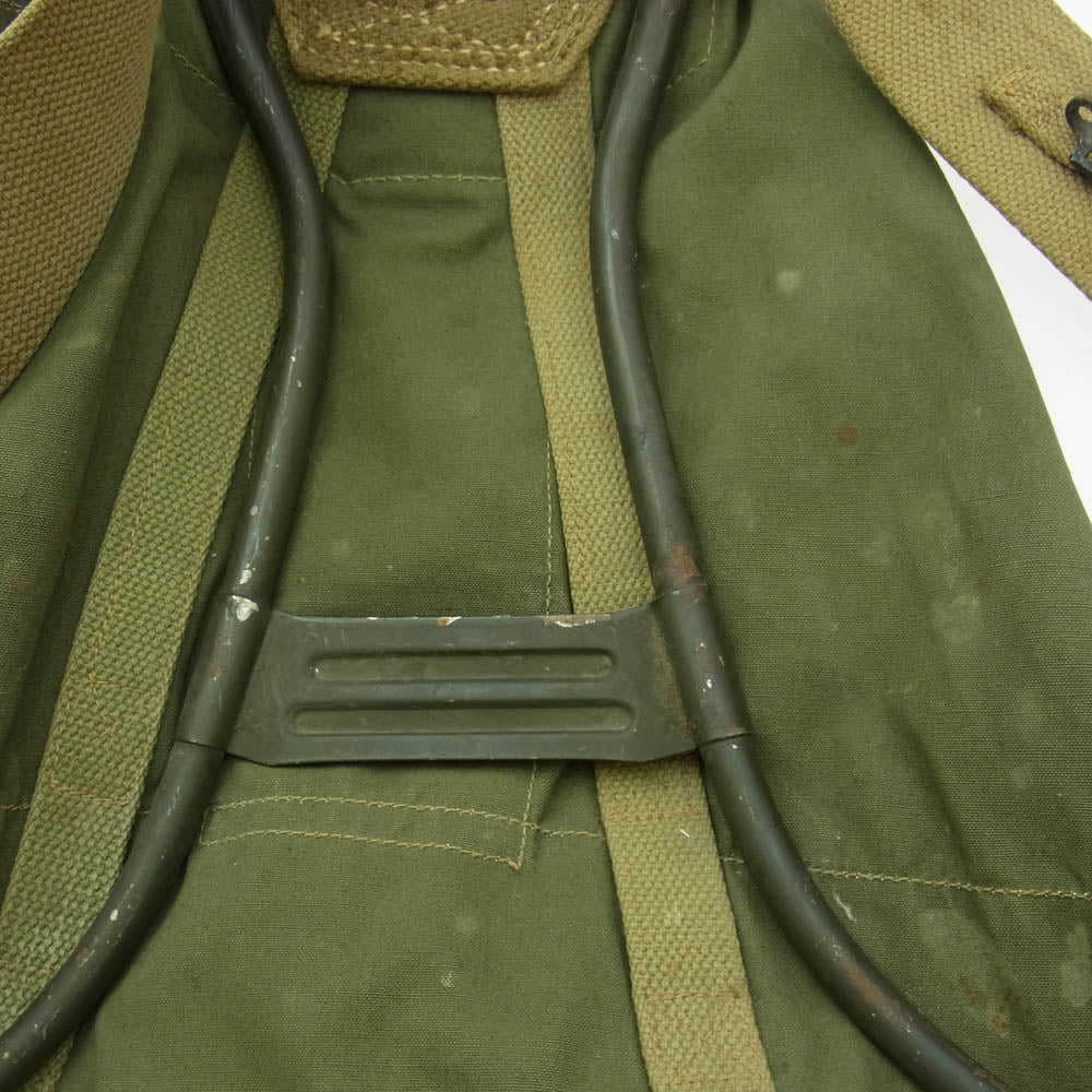 ヴィンテージ U.S.ARMY 米軍 M1942 フレーム リュック 1943年 HINSON MFG.製 カーキ系【中古】