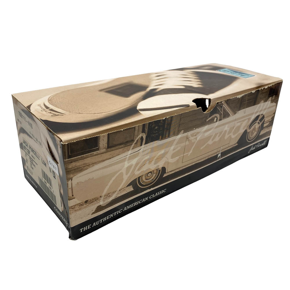 CONVERSE コンバース M7137 90s VINTAGE ヴィンテージ USA製 JACK PURCELL LOW ジャックパーセル ローカット キャンバス スニーカー ネイビー系 US9.5【中古】