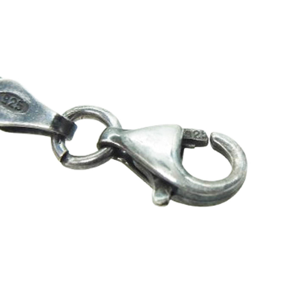 UNDERCOVER アンダーカバー TRASH PEACE ANARCHY トラッシュ ピース アナーキー クロス 十字架 ロザリオ ペンダントトップ ネックレス シルバー系 ブラック系【中古】