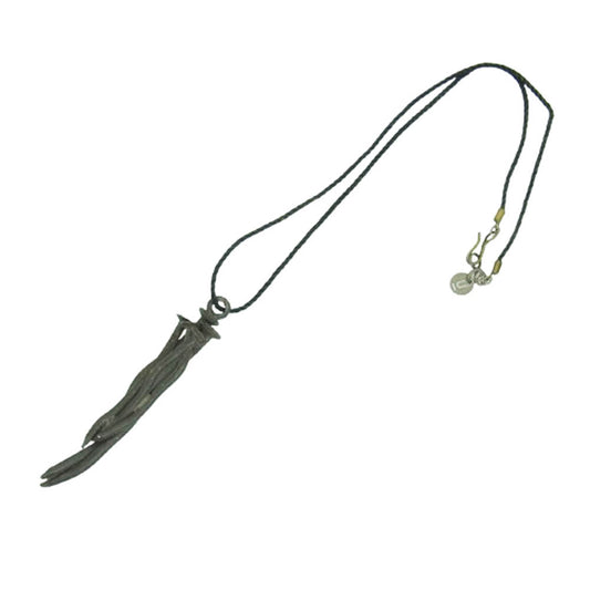 UNDERCOVER アンダーカバー 5連釘 ネイル ペンダントトップ ネックレス ブラック系 シルバー系【中古】