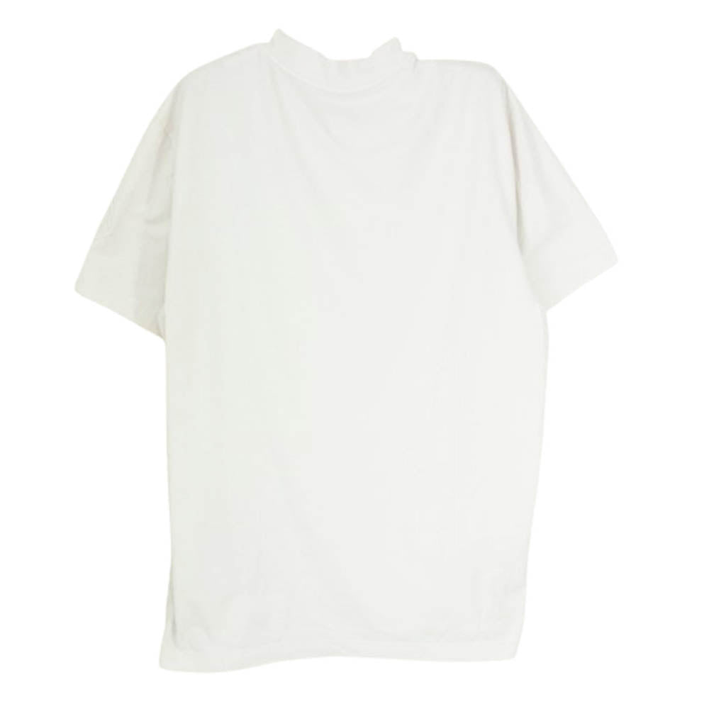 MONCLER モンクレール 23SS I20918C00050 89AA2 ポケット 刺繍 ロゴ ワッペン 半袖 Tシャツ ホワイト系 L【中古】