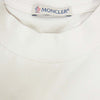 MONCLER モンクレール 23SS I20918C00050 89AA2 ポケット 刺繍 ロゴ ワッペン 半袖 Tシャツ ホワイト系 L【中古】